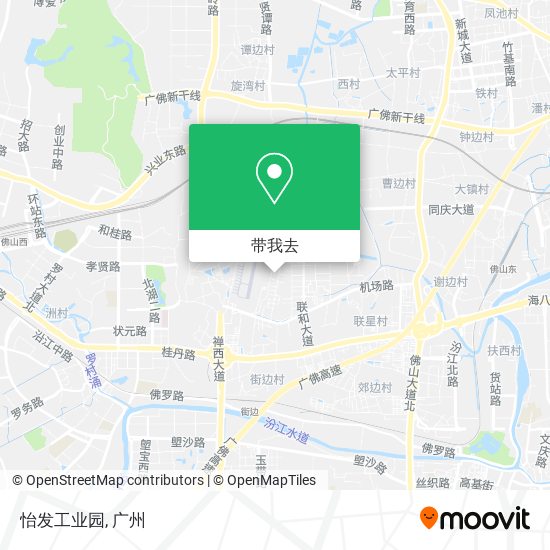 怡发工业园地图