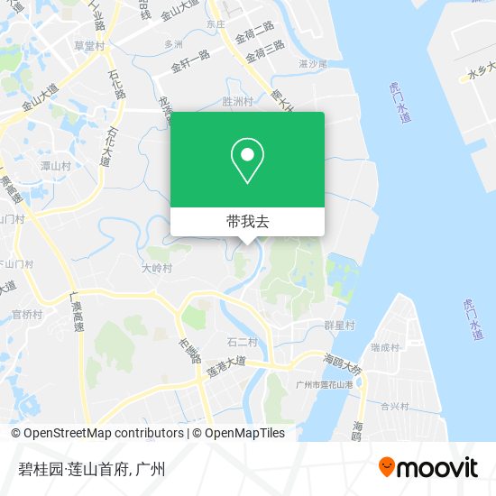 碧桂园·莲山首府地图