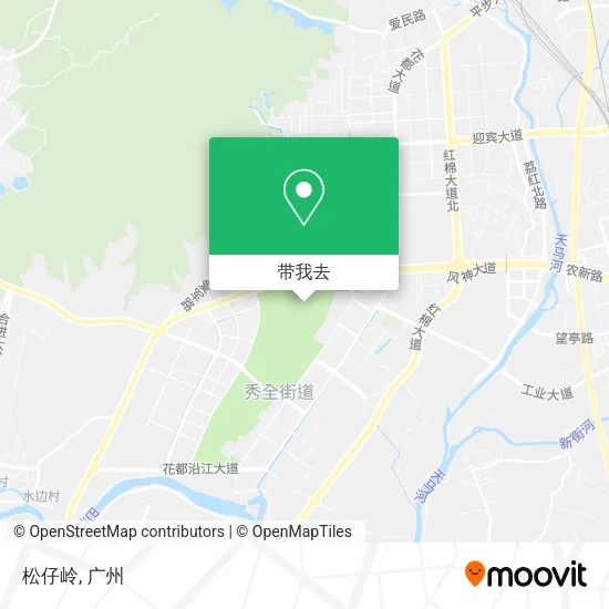 松仔岭地图