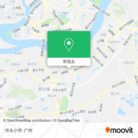 市头小学地图