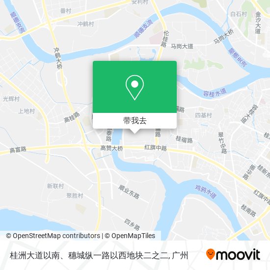 桂洲大道以南、穗城纵一路以西地块二之二地图