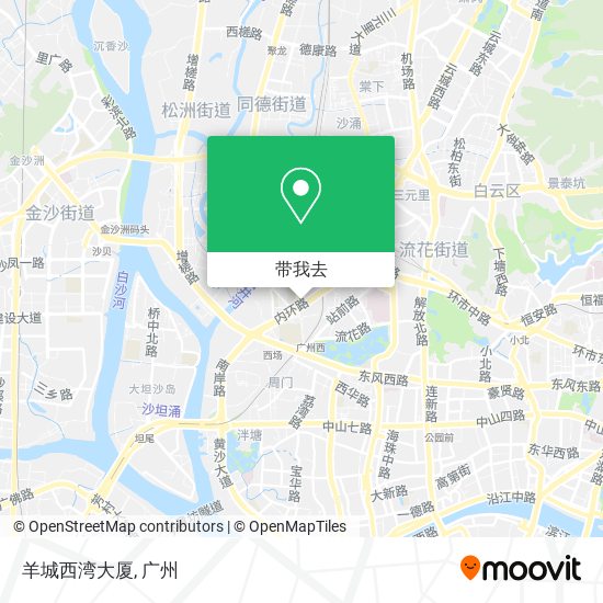 羊城西湾大厦地图