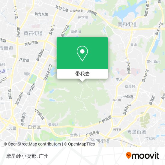 摩星岭小卖部地图