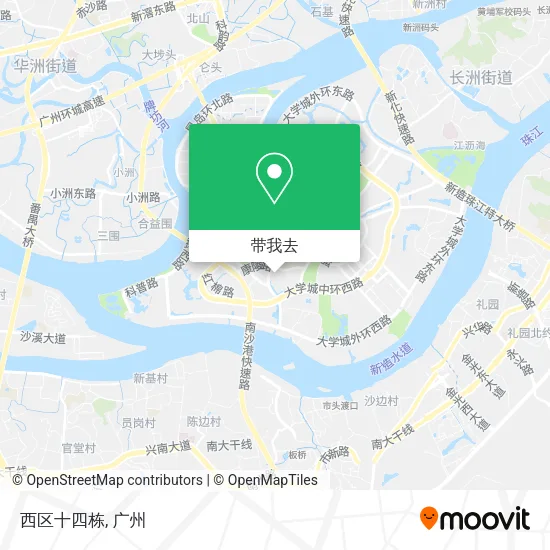 西区十四栋地图