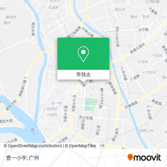 曹一小学地图