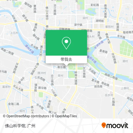 佛山科学馆地图