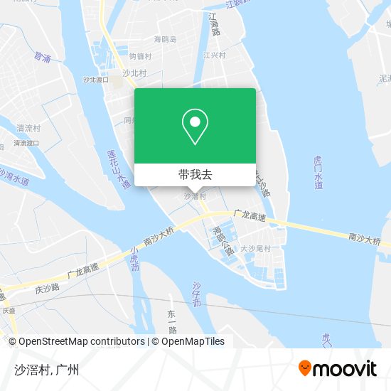 沙滘村地图