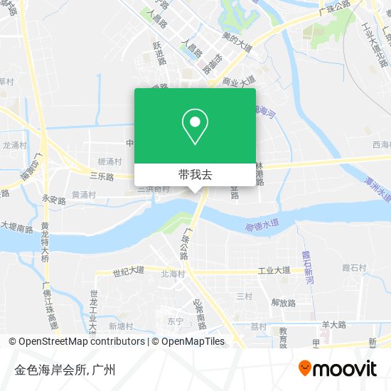 金色海岸会所地图
