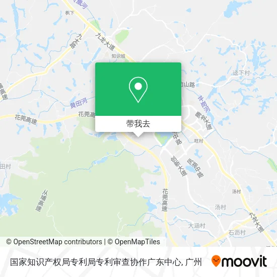 国家知识产权局专利局专利审查协作广东中心地图