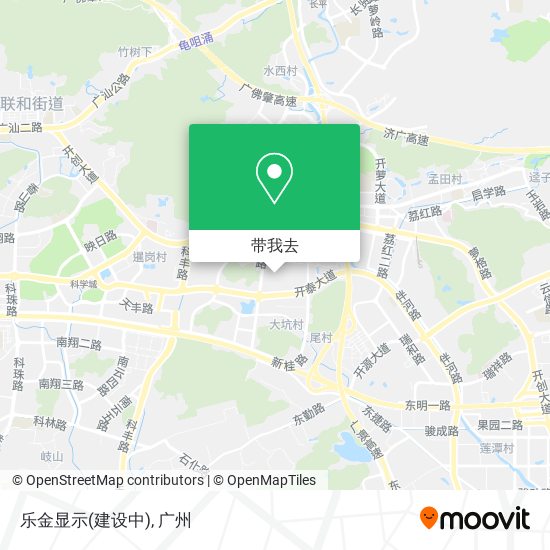 乐金显示(建设中)地图