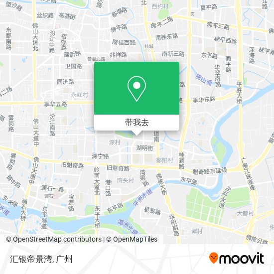 汇银帝景湾地图
