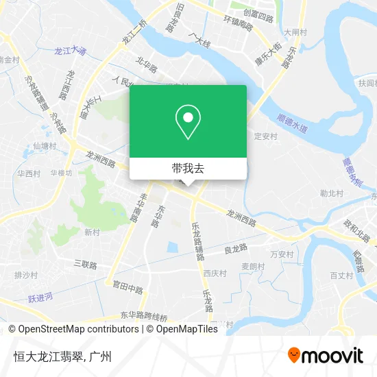恒大龙江翡翠地图