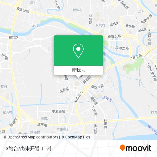 3站台/尚未开通地图