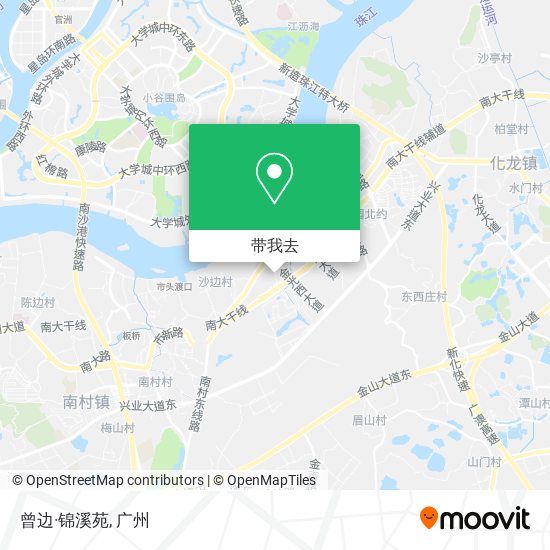 曾边·锦溪苑地图