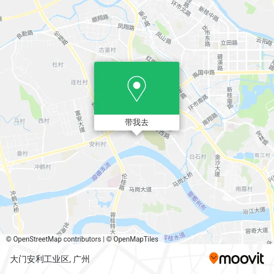 大门安利工业区地图