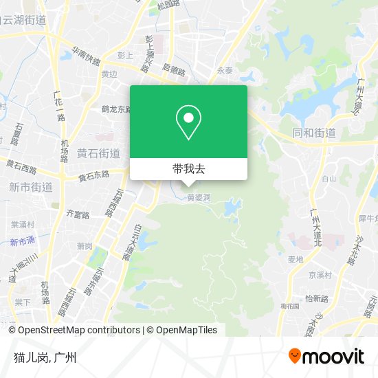 猫儿岗地图