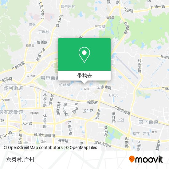 东秀村地图