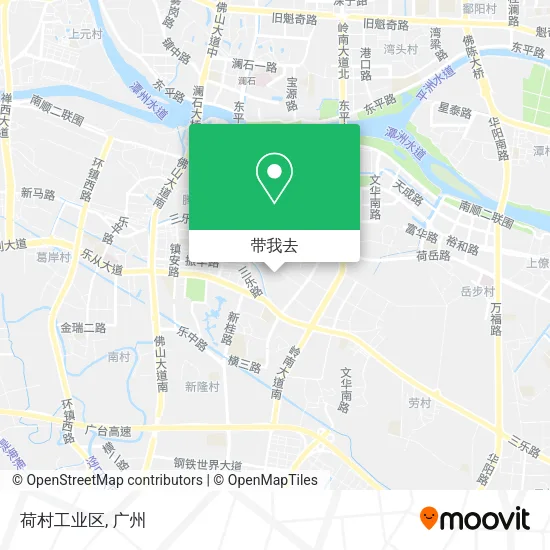 荷村工业区地图