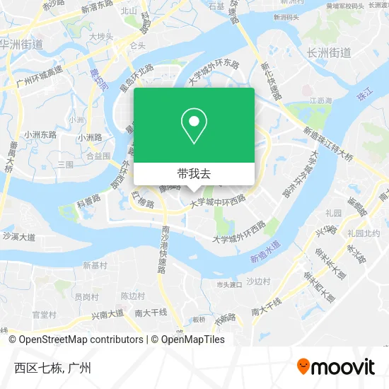 西区七栋地图