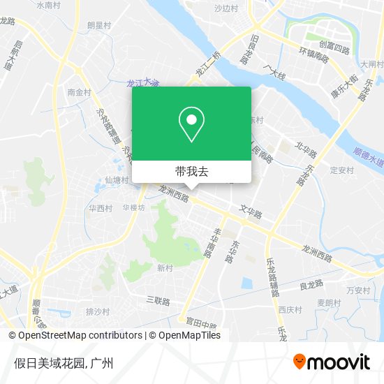 假日美域花园地图