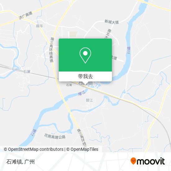 石滩镇地图