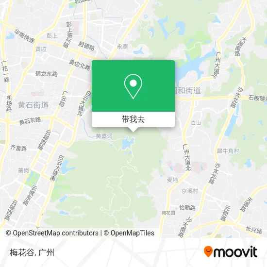 梅花谷地图
