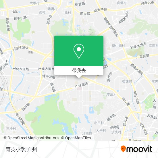 育英小学地图