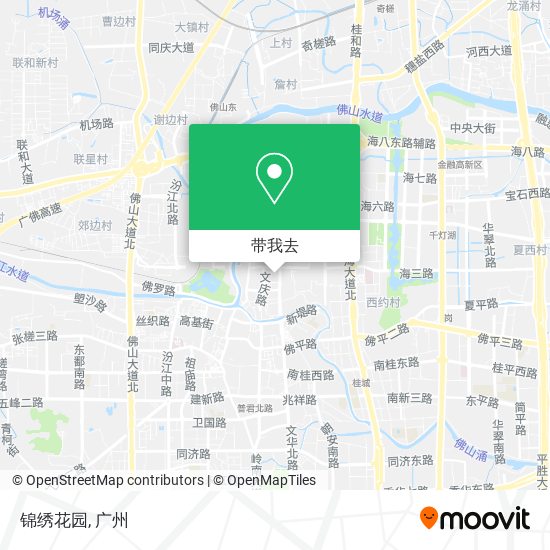锦绣花园地图