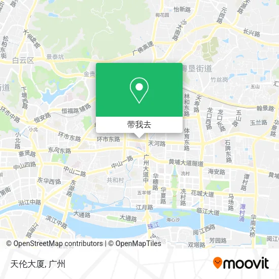 天伦大厦地图