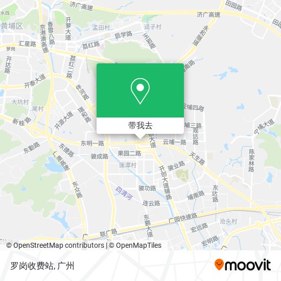 罗岗收费站地图