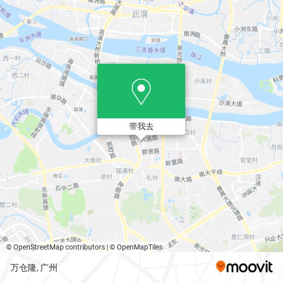 万仓隆地图