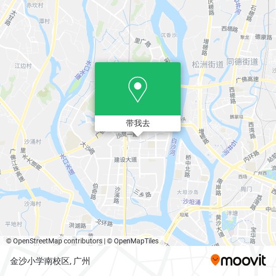 金沙小学南校区地图