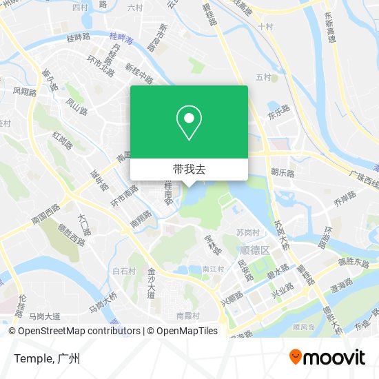 Temple地图