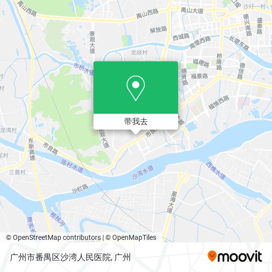 广州市番禺区沙湾人民医院地图