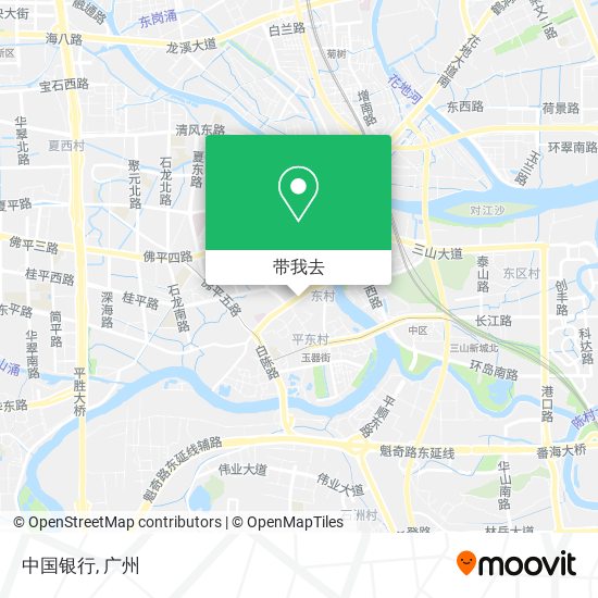 中国银行地图