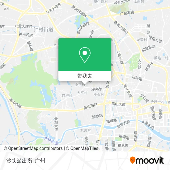 沙头派出所地图