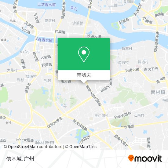 信基城地图