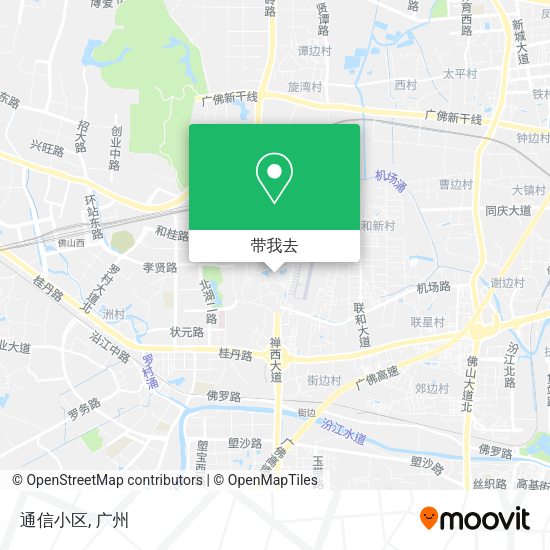 通信小区地图
