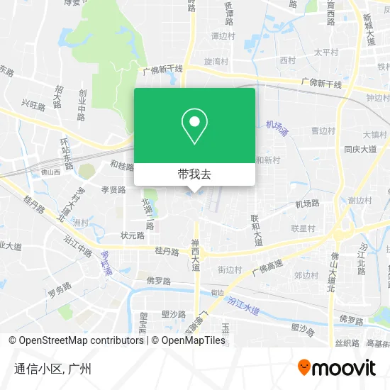 通信小区地图