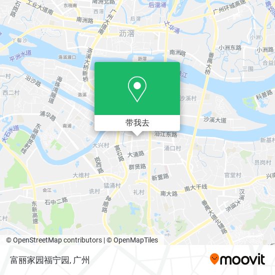 富丽家园福宁园地图