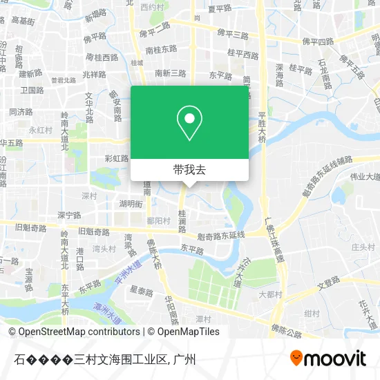 石����三村文海围工业区地图