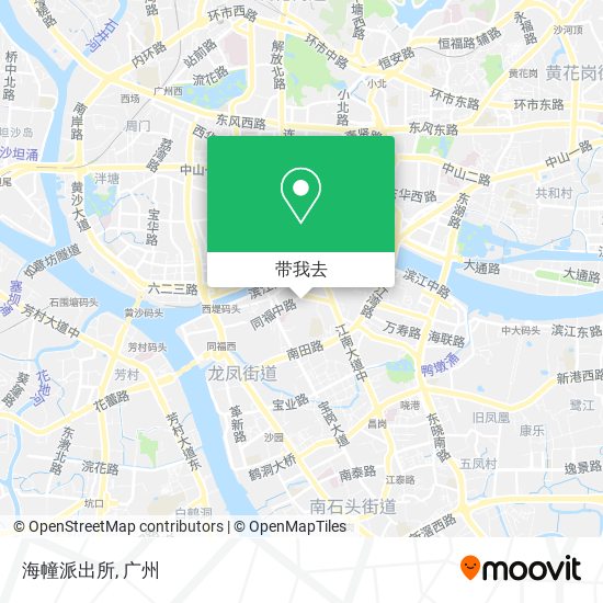 海幢派出所地图