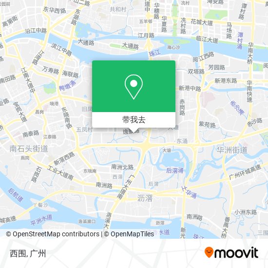 西围地图