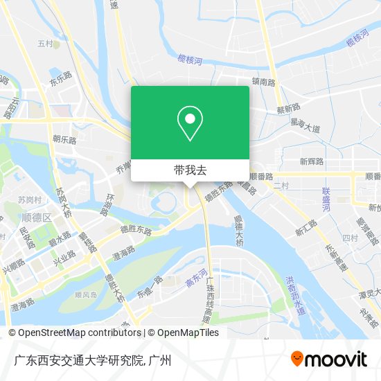 广东西安交通大学研究院地图