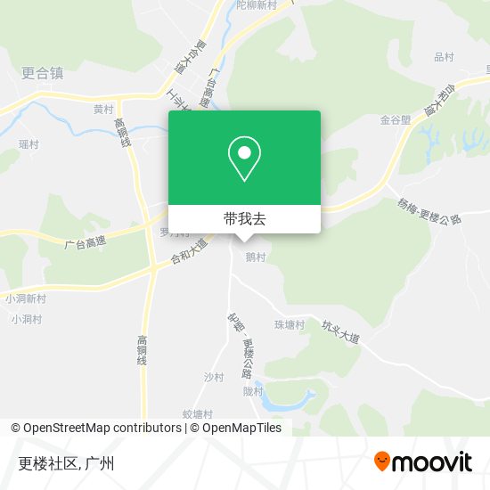 更楼社区地图