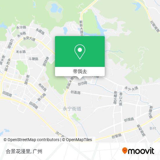 合景花漫里地图