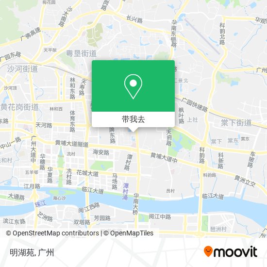 明湖苑地图