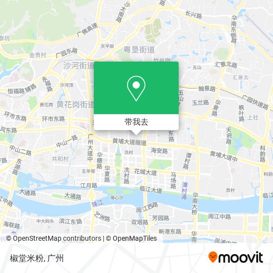 椒堂米粉地图