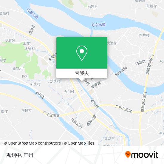 规划中地图