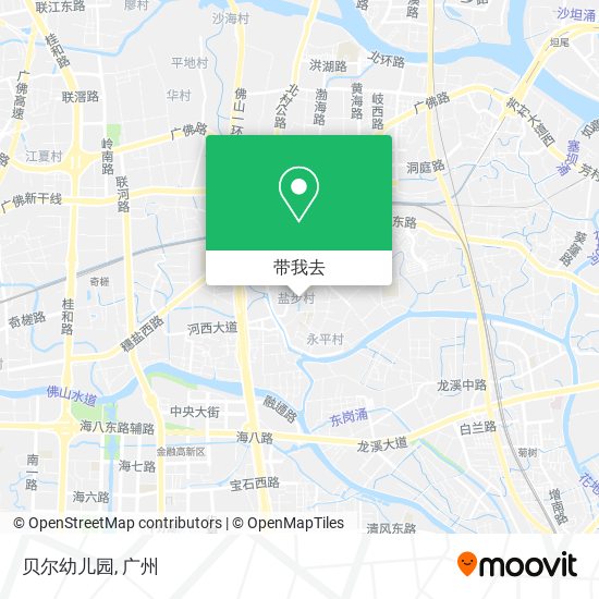 贝尔幼儿园地图